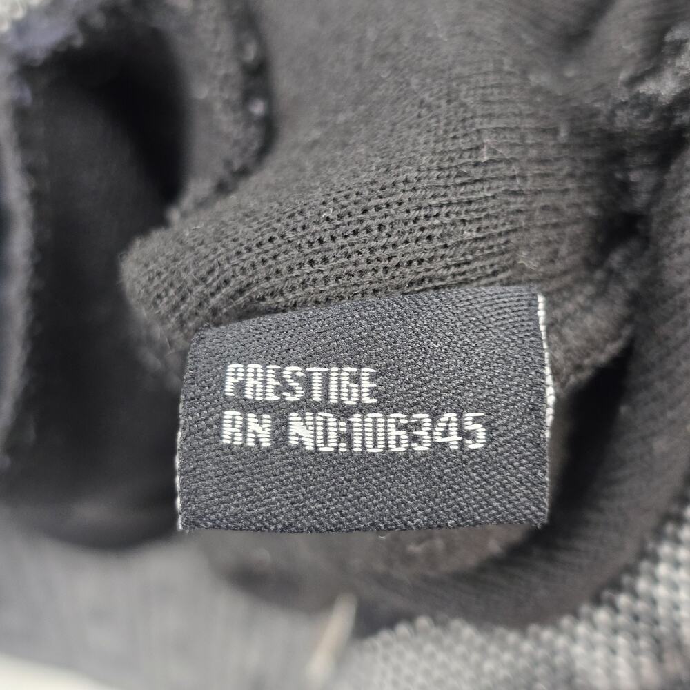 Vintage Royal Prestige Full Zip Jacket Large Black Embroidered Medusa Greek Key - Picture 11 of 16